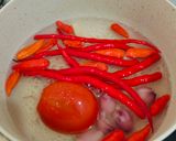 Foto langkah ke 2 dari resep Sambalado Uok Sayur Kukus.