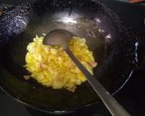 A picture of step 2 of Paneer Bhurji with Peas.