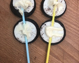 Foto del paso 3 de la receta: Piruletas muñeco de nieve