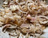 A picture of step 2 of Zunka Maharashtrian recipe,lunch or dinner,eat with chapati.
