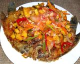Foto langkah ke 7 dari resep Gurame Asam Manis Pedas.