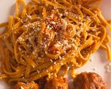 Foto del paso 9 de la receta: Comidas familiares: Albóndigas en salsa de tomates y en air fryer