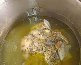 A picture of step 1 of Enchiladas Suizas.