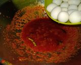 Foto langkah ke 4 dari resep Tumis Tahu mix telur puyuh asam manis pedas.