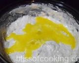 A picture of step 5 of Fluffy Eggless Pancakes.