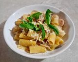 Foto langkah ke 5 dari resep Rigatoni Creamy Mushroom Garlic.