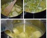 Foto del paso 1 de la receta Vichyssoise templada de aguacate