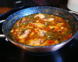 Foto del paso 12 de la receta: Sopa de carne de pollo con judías verdes y chirivía