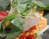 Foto langkah ke 8 dari resep Pepes Tahu Jamur.