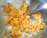 A picture of step 1 of Sattu kheer.