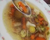 Darálthúsleves recept fázis 4 fotója