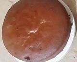 A picture of step 6 of Chocolate spong cake.