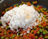 Foto del paso 7 de la receta: Guisantes con arroz