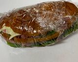 A picture of step 2 of Omu Sandwich (Sandwich wrapped with egg fry).