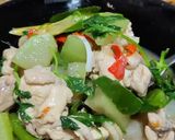 รูปขั้นตอนการทำที่ 5 ของ แกงไก่ใส่ฟัก