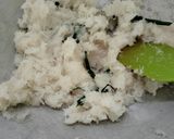 Foto langkah ke 1 dari resep Roti Pandan isi Unti Kelapa.