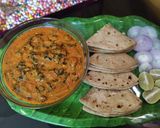 A picture of step 11 of Methi Matar Malai Sabji.