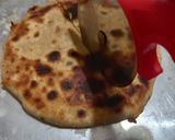 A picture of step 7 of Stuffed Pizza Paratha.