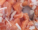 Foto del paso 1 de la receta: Poke bowl de salmón