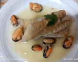 Foto del paso 4 de la receta: Filetes de gallineta con velouté de mejillones