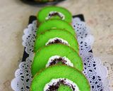 Foto langkah ke 3 dari resep Bolu gulung pandan ekonomis.