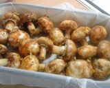 Szaftos rizs, pirított, fűszeres gombával recept fázis 4 fotója