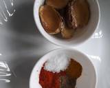 Hot spicy &tangy urd badi curry recipe step 3 photo