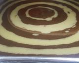 Foto langkah ke 6 dari resep Puding Roti Susu Zebra.