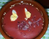 A picture of step 5 of Plum Gazpacho.