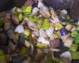 A picture of step 4 of Mediterranean Vegetable and Chickpea Stew.