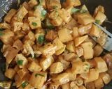 A picture of step 15 of Roasted Sweet Potato Salad with Orange flavour.