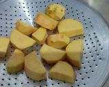 Foto langkah ke 1 dari resep MPASI Pure Ubi Madu Cilembu 🍠 baby Darell 6mo.