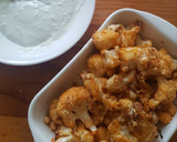 Foto del paso 4 de la receta: Coliflor a la búfalo con salsa de queso azul