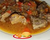 A picture of step 4 of Pepper soup na naman rago.