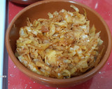 Foto del paso 5 de la receta: Repollo crujiente a la sidra con trucha desmenuzada