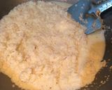 A picture of step 3 of Coconut Ladoo.