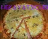 صورة لخطوة 2 من وصفة بيتزا بوازي محشية الاطراف 🍕😋