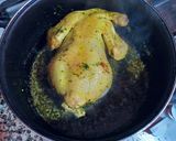 Foto del paso 18 de la receta: Pollo asado a la imperial con patatas asadas, huevos y olivas