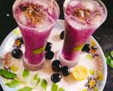 A picture of step 2 of Jamun mojito 😋.