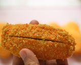 Foto langkah ke 5 dari resep Sandwich pisang keju crispy.