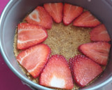 Foto del paso 2 de la receta: Tarta de queso con fresas