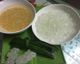 Hình bước làm 2 của món Chè Nha đam đậu xanh