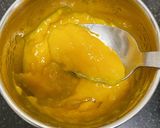 A picture of step 5 of Mango Phirni.