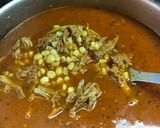 A picture of step 5 of Sonoran Pork Pozolillo.