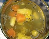 Foto langkah ke 4 dari resep Cocktail / Es buah pepaya nanas.