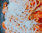 Hình bước làm 3 của món Spaghetty tôm phomai