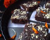 Chocolate tofu kalakand recipe step 3 photo