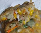 Foto langkah ke 5 dari resep Bakwan Jagung Teri Nasi.