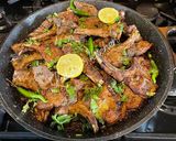 A picture of step 2 of Easy lemon-garlic lamb chops:.
