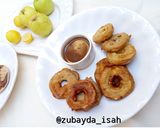 A picture of step 9 of Apple rings.